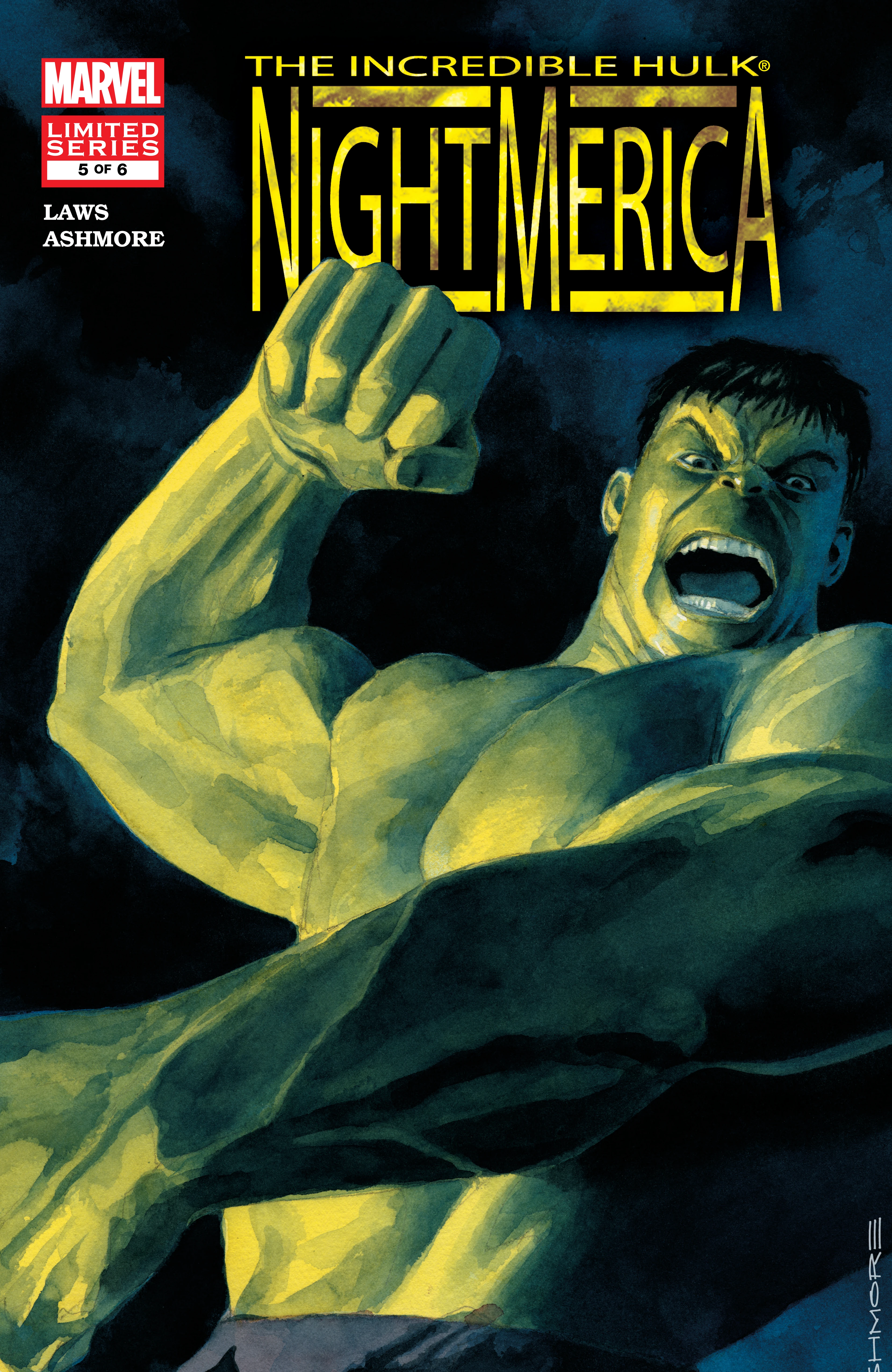 Hulk: Nightmerica #5 (Marvel, 2004 — Cover A) cover